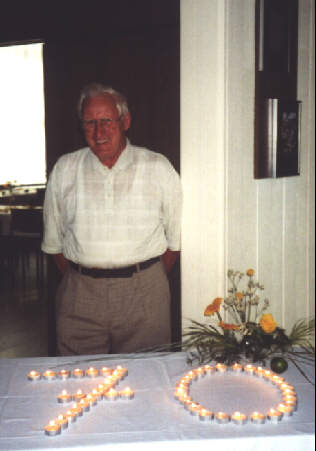 Alfred Schwegler an seinem 70. Geburtstag