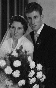 Das Hochzeitspaar Alfred und Helene Schwegler